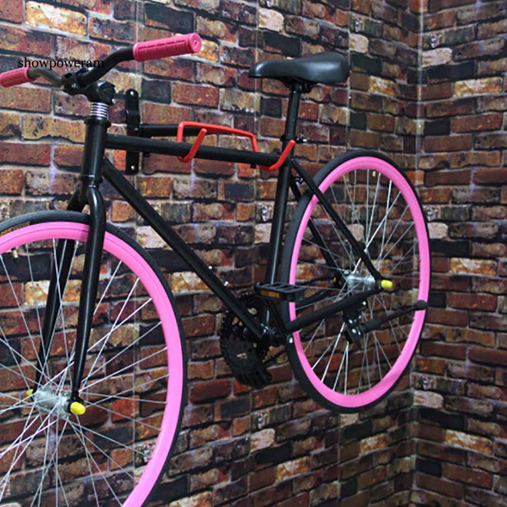 Giá Đỡ Trưng Bày Xe Đạp Gắn Tường Kèm Móc Tiện Dụng Chất Lượng Cao