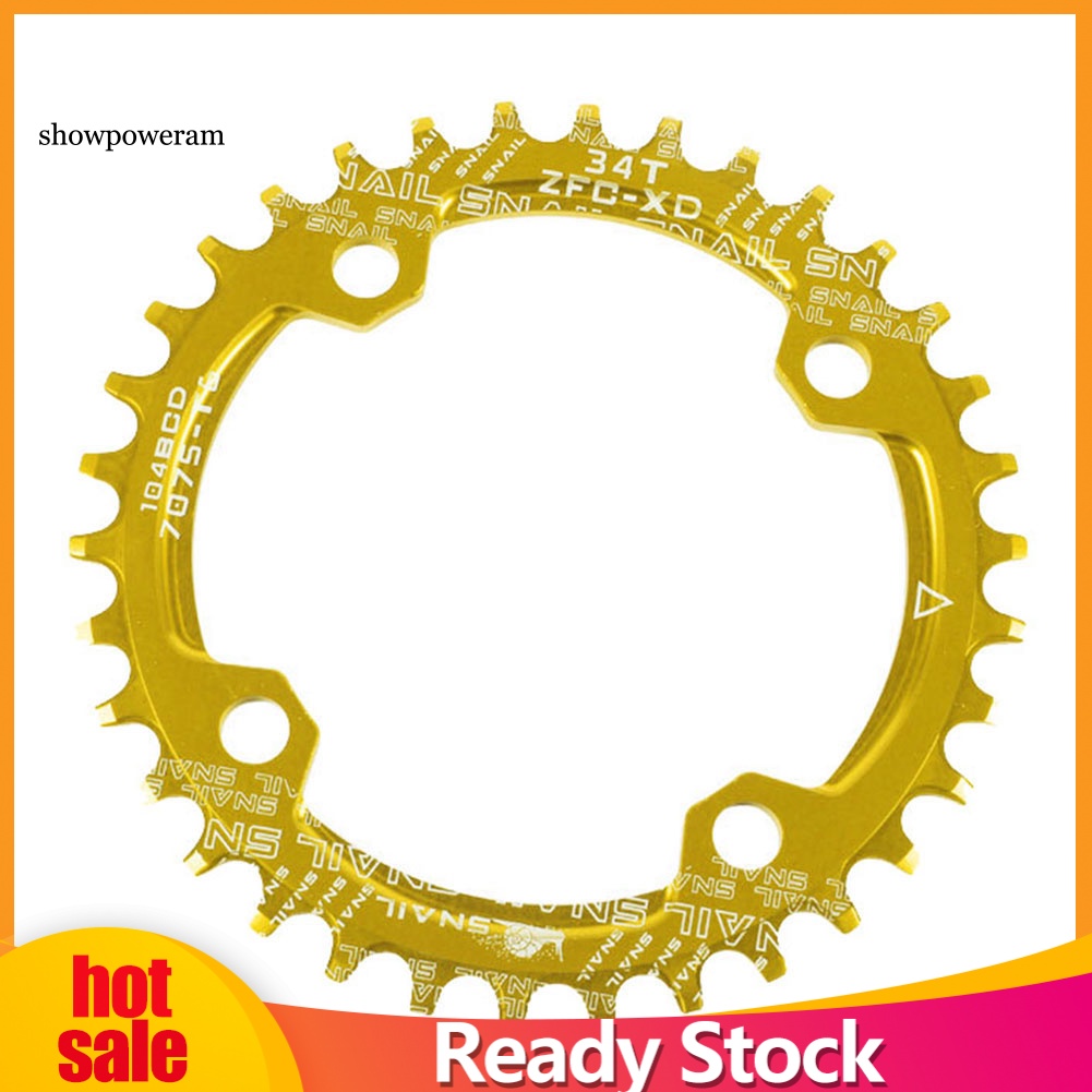 Bánh Răng Dây Xích Dạng Tròn Cho Xe Đạp Leo Núi 32 / 34 / 36 / 38T MTB