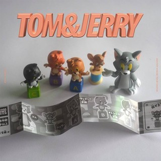 Mô hình mèo tom và chuột jerry hoạt hình đáng yêu