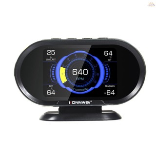 Thiết bị hiển thị tốc độ hud 3.5in hud obdii thông minh cho máy tính