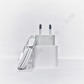 Sạc nhanh 20w ,củ sạc nhanh 20w type c chân tròn, sạc nhanh cho 8 -> 14 - cáp sạc nhanh type c to l - min store