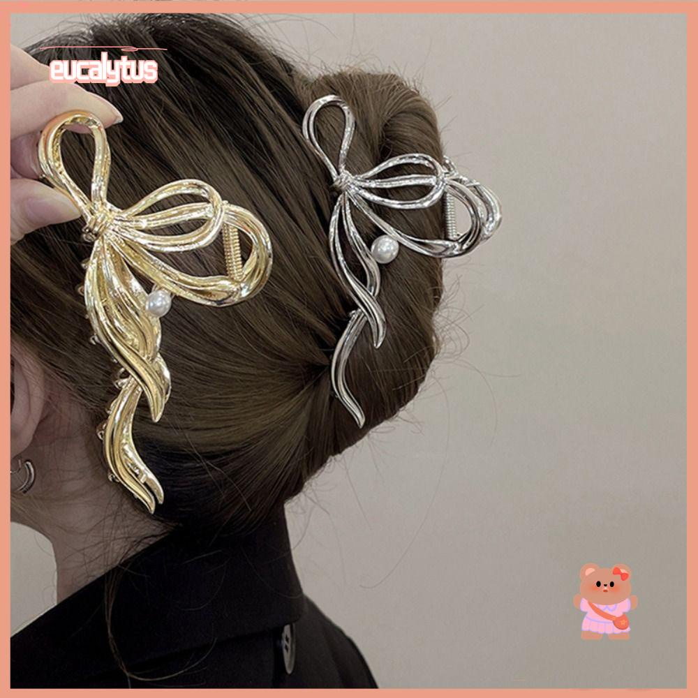 Eutus Phụ Kiện Kẹp Tóc Móng Vuốt.Kẹp Tóc Đính Hạt Thời Trang Cho Nữ