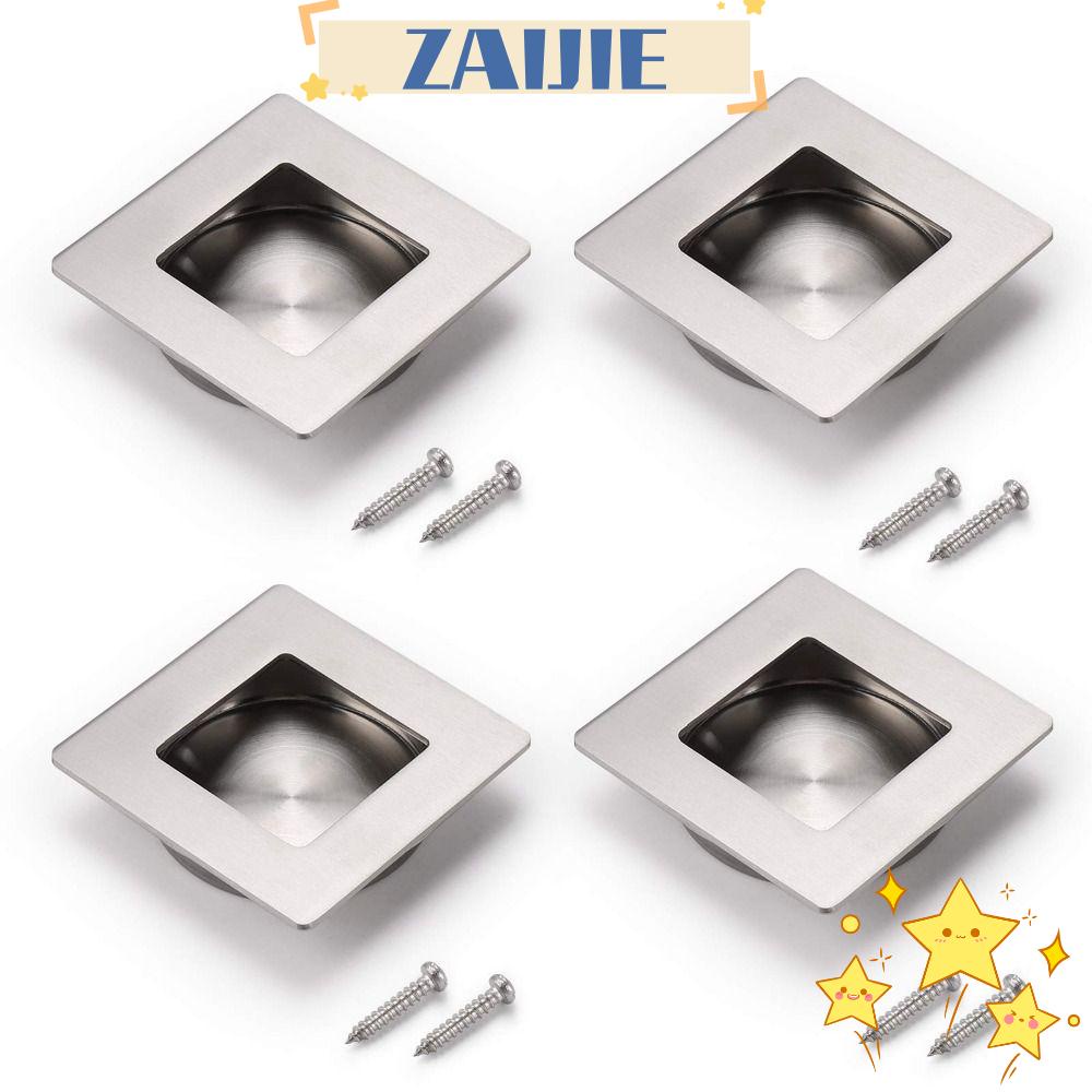 Tay Nắm Cửa Trượt ZAIJIE24 2.8 Inch Bằng Niken Chất Lượng Cao