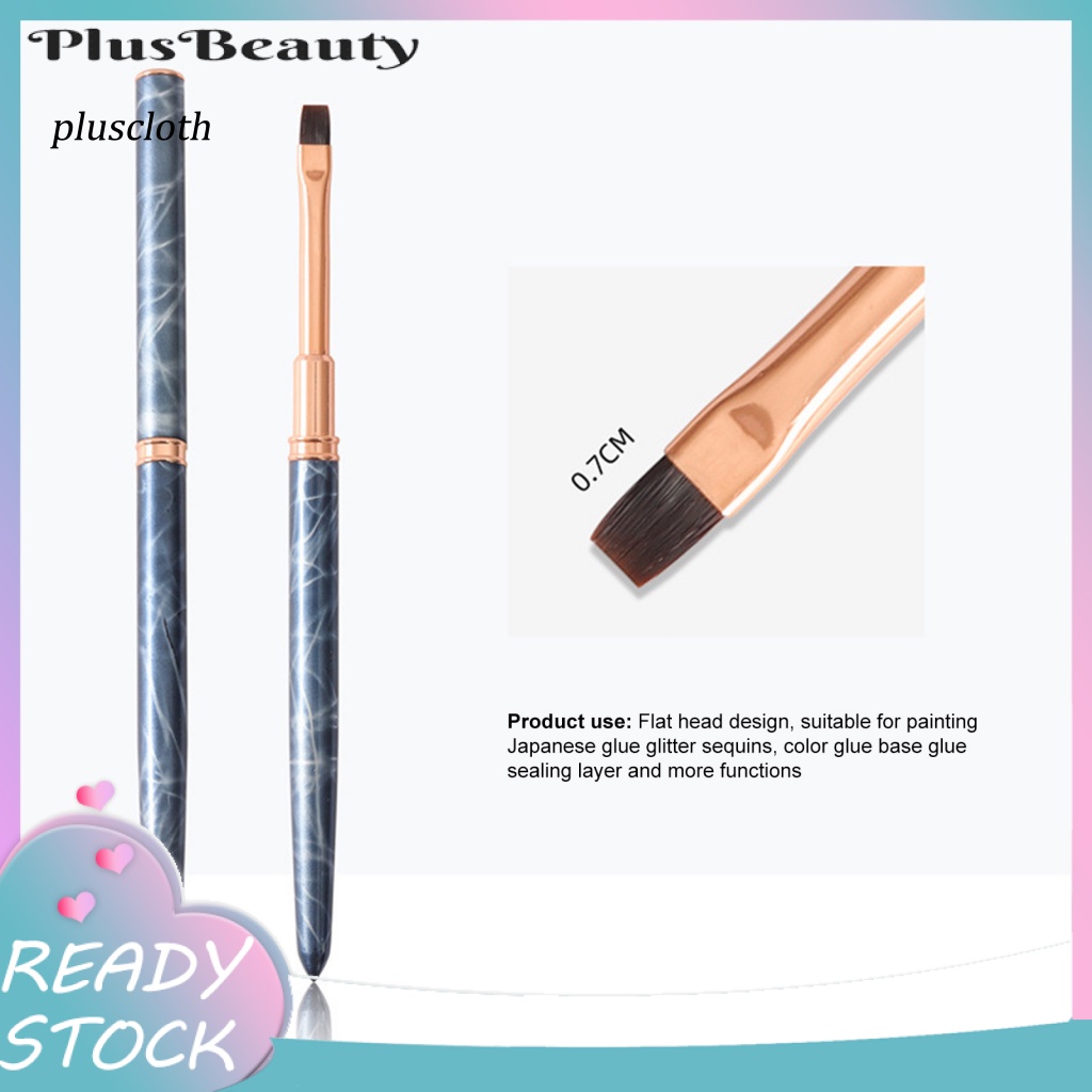 &lt; Pluscloth &gt; Bút Vẽ Trang Trí Móng Nghệ Thuật Bằng Kim Loại Dễ Dàng Cài Đặt Thích Hợp Làm Quà