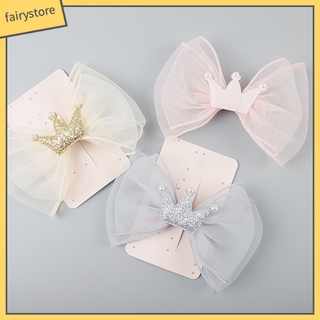 Kẹp Tóc Hình Vương Miện Phong Cách Hàn Quốc Cho Nữ