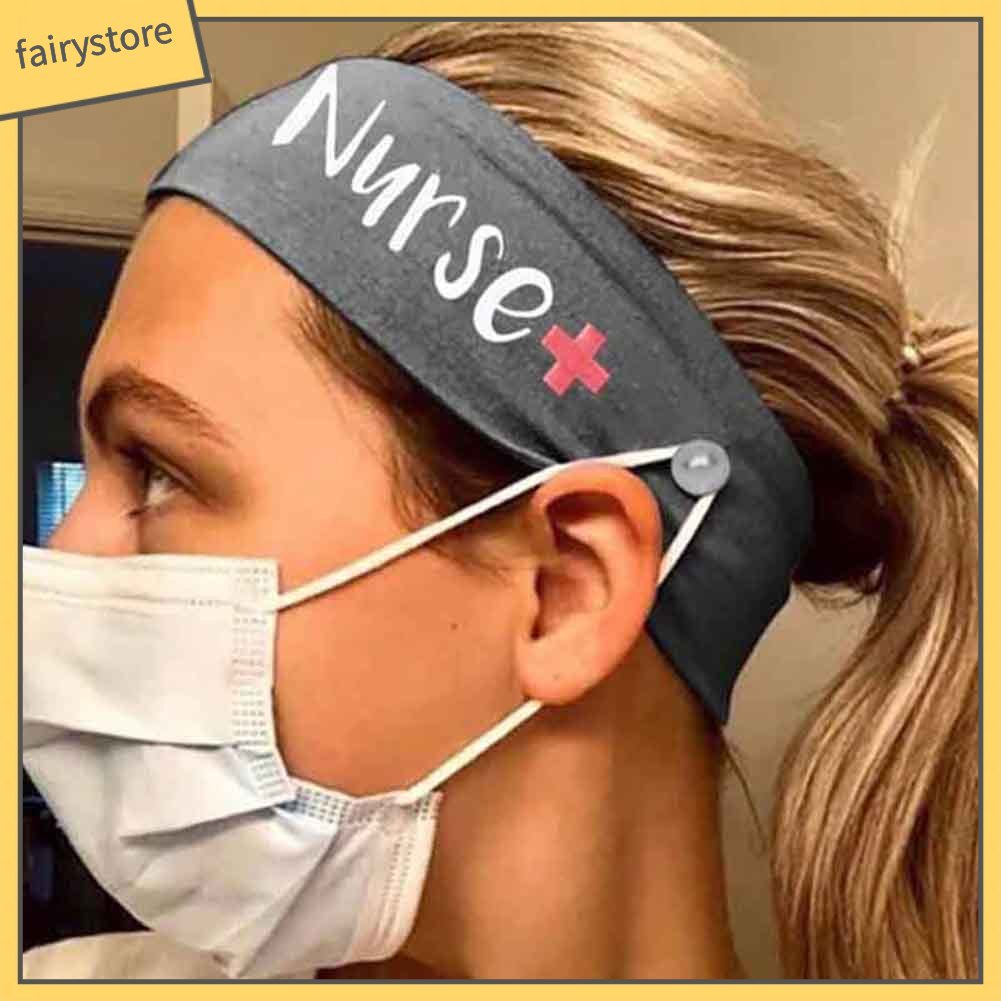 Băng Đô Cài Tóc Co Giãn Mềm Mại Hỗ Trợ Tập Yoga / Chạy Bộ