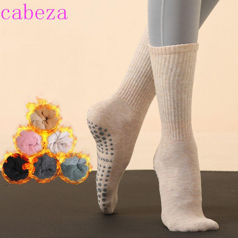CABEZA Vớ Cotton Co Giãn Chống Trượt Bằng Silicone Dành Cho Nữ Tập Yoga / Nhảy Múa / Thể Thao