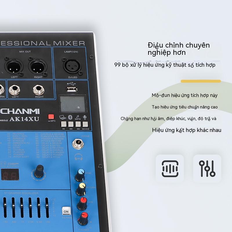 Bàn Mixer Bàn trộn bluetooth chuyên nghiệp AK14XU