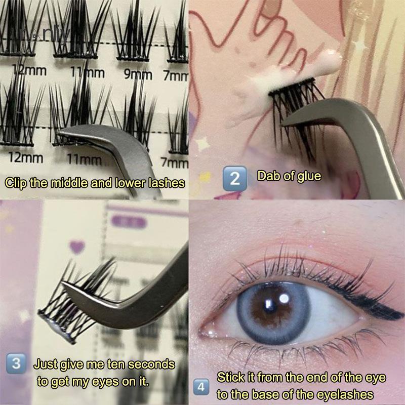 Ranliy💗Keo Dán Mi Giả Nhanh Khô Không Gây Dị Ứng Dễ Gỡ Keo Dán Mi Tự Nhiên