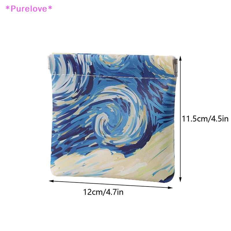 Túi Đựng Dây Cáp USB / Tai Nghe In Họa Tiết Bầu Trời Sao Xinh Xắn Mới