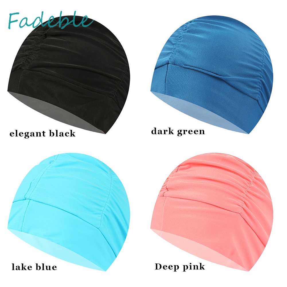 Mũ Bơi Co Giãn Mềm Mại Phong Cách Thể Thao Thời Trang Mùa Hè Cho Nam Và Nữ