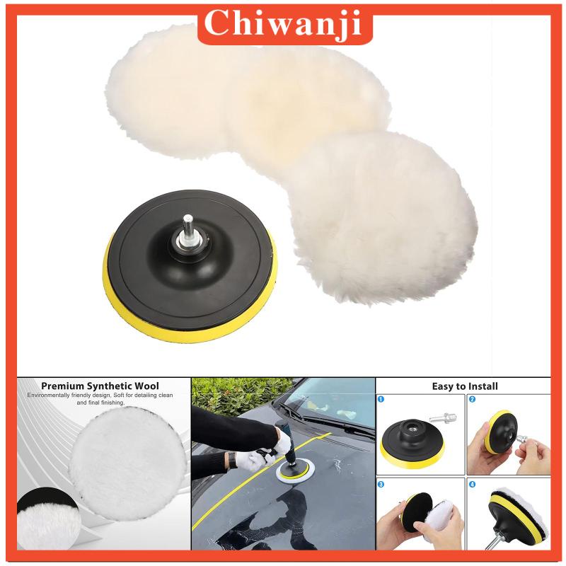 [Chiwanji] Máy Đánh Bóng Chi Tiết Ô Tô 3 Inch