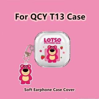  Vỏ Bảo Vệ Hộp Sạc Tai Nghe QCY T13 QCY T13 Họa Tiết Hoạt Hình Dễ Thương 