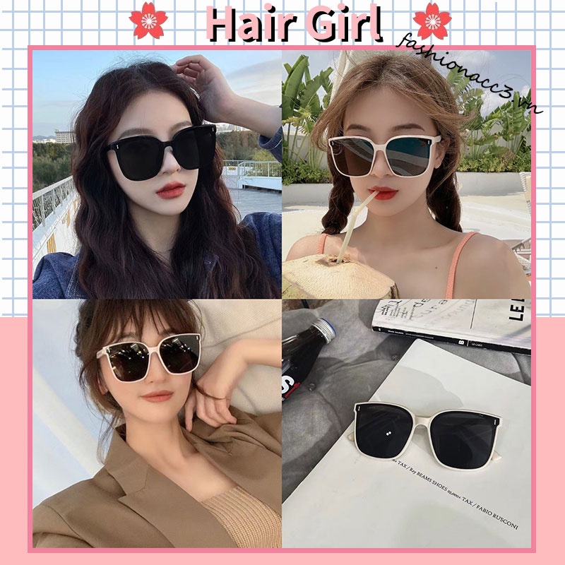 Kính Mát Gọng Lớn Chống Tia UV Phong Cách Hàn Quốc Mới
