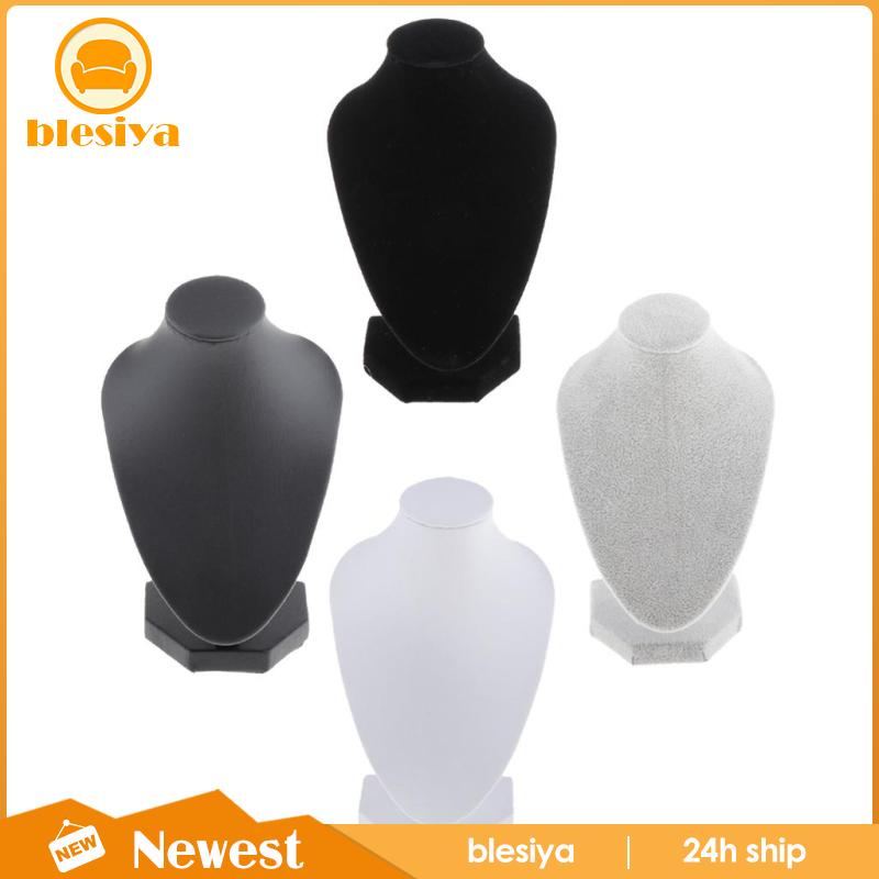 [Blesiya] Giá Nhung Trưng Bày Vòng Cổ / Trang Sức Màu Đen