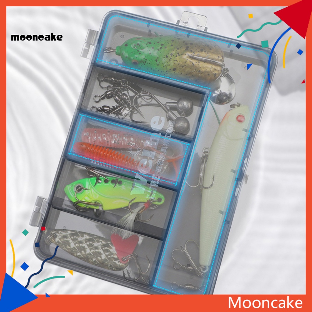 < Mooncake > Hộp Đựng Dụng Cụ Câu Cá Bằng PP Có Độ Bền Cao
