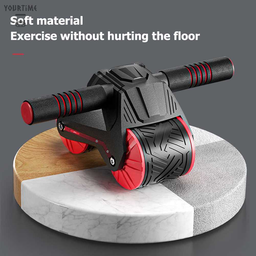 Con Lăn Tập Bụng Có Đệm Đầu Gối An Toàn Không Ồn Màu Sắc Ngẫu Nhiên