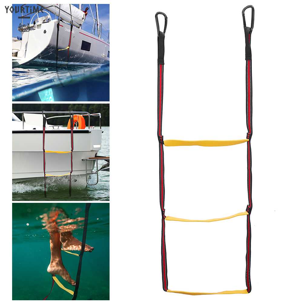 Thang Dây 3 Bậc Tiện Lợi Cho Thuyền Kayak Bơm Hơi