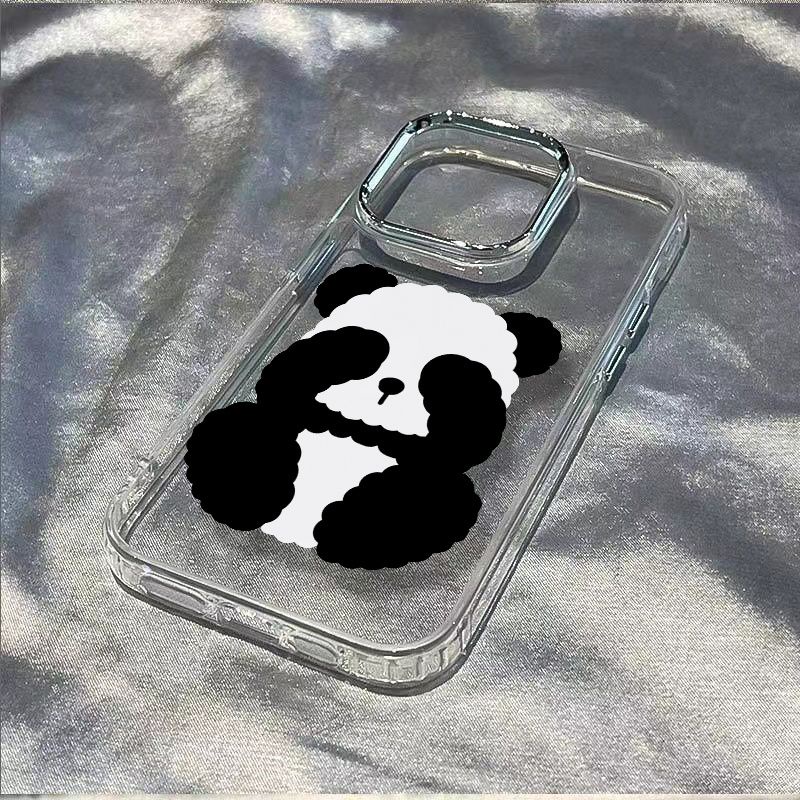 ✅Ốp Điện Thoại Mềm Hình Gấu Trúc Chống Sốc Cho Iphone plus / 8 7 1214Proins 11 max 13