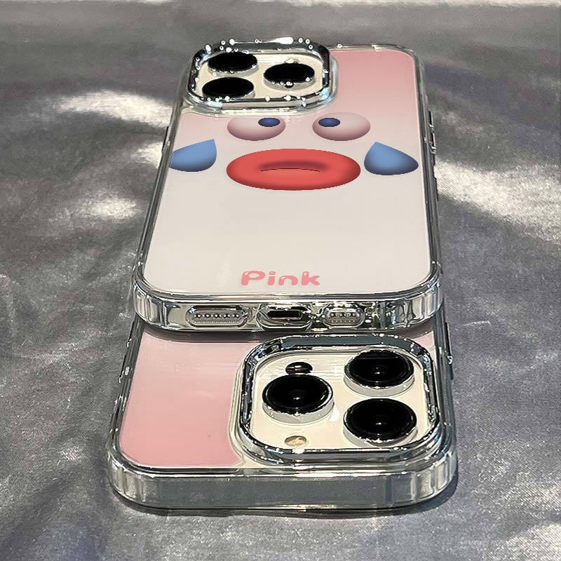 ✅Ốp Điện Thoại Túi Khí Mềm Chống Sốc Màu Trắng Hồng Cho Iphone 8 14pro 11 137 12 0Bt