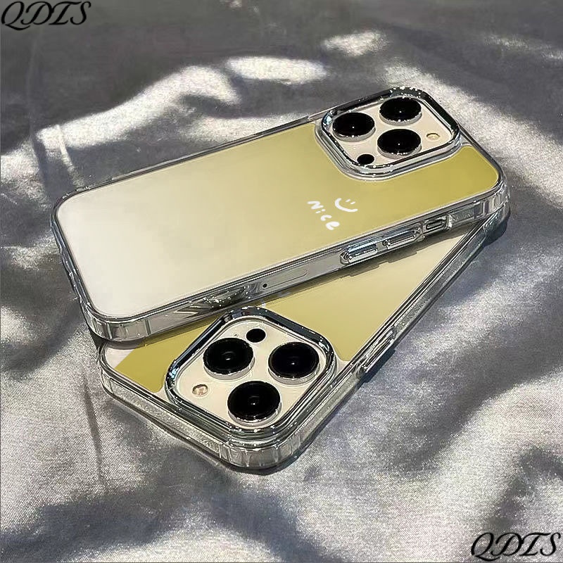 ✅Ốp Điện Thoại Mềm Chống Sốc Họa Tiết Mặt Cười Màu Gradient 11max7 13In 14pro 12 8plus Z7KP