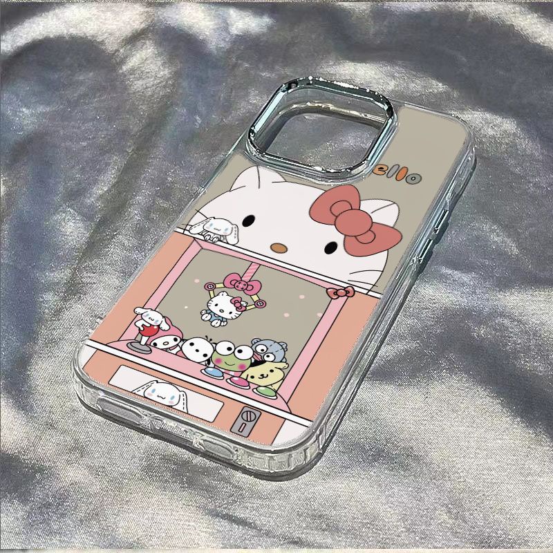 ✅Ốp Điện Thoại Dẻo Họa Tiết Hoạt Hình Mèo Dễ Thương Chống Sốc Cho iPhone1214pro11 7KT plus / 8 13