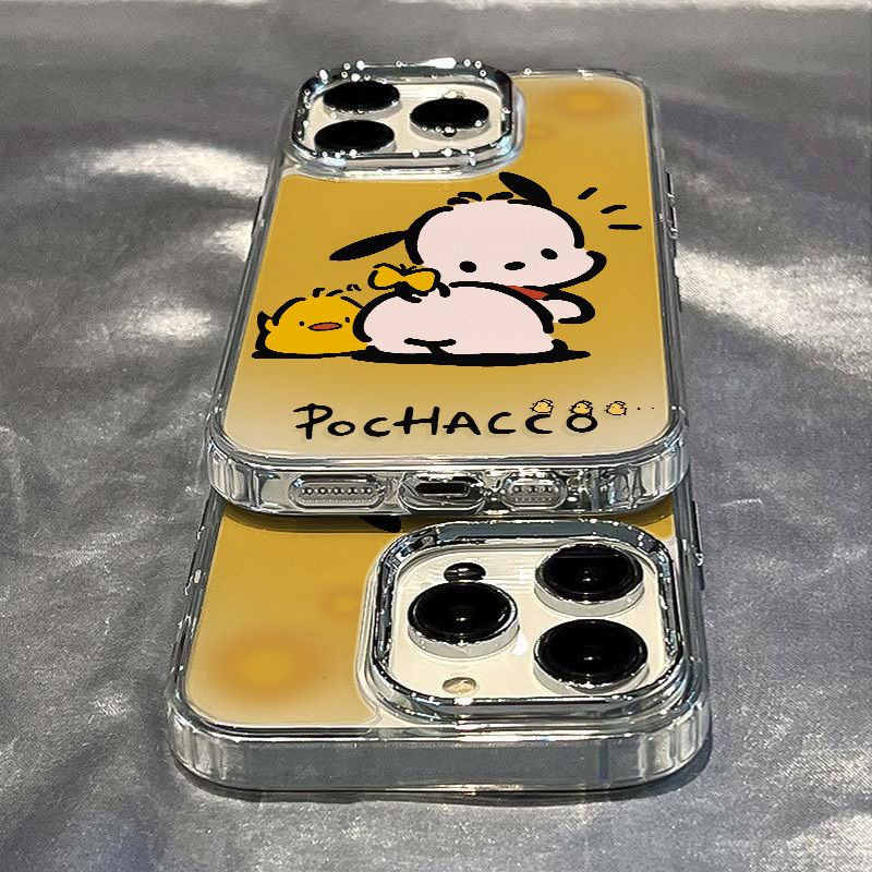 ✅Ốp Điện Thoại Dẻo Họa Tiết Chú Chó Pacha / Gà Dễ Thương Chống Sốc Cho iPhone12 11 4YUU plus8 14Pro7In 13 / 1