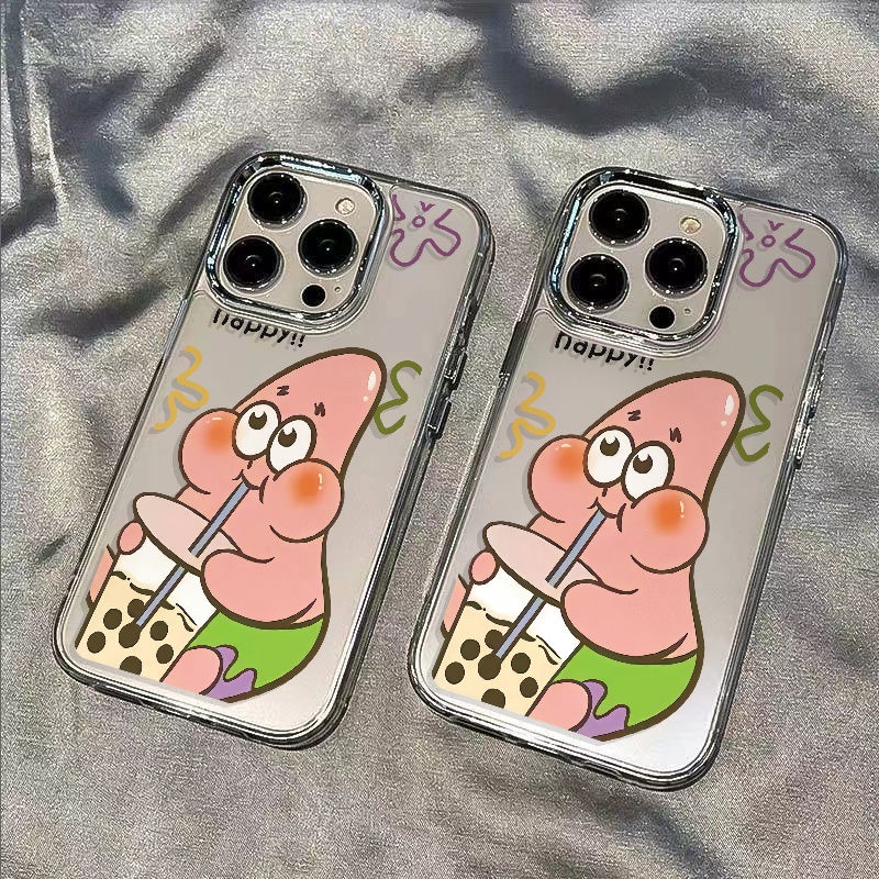 ✅Ốp Điện Thoại Dẻo In Hình Patrick Star Chống Sốc Đơn Giản Cho Iphone 13I 12 711 14 Pro 8Xs 9NDP