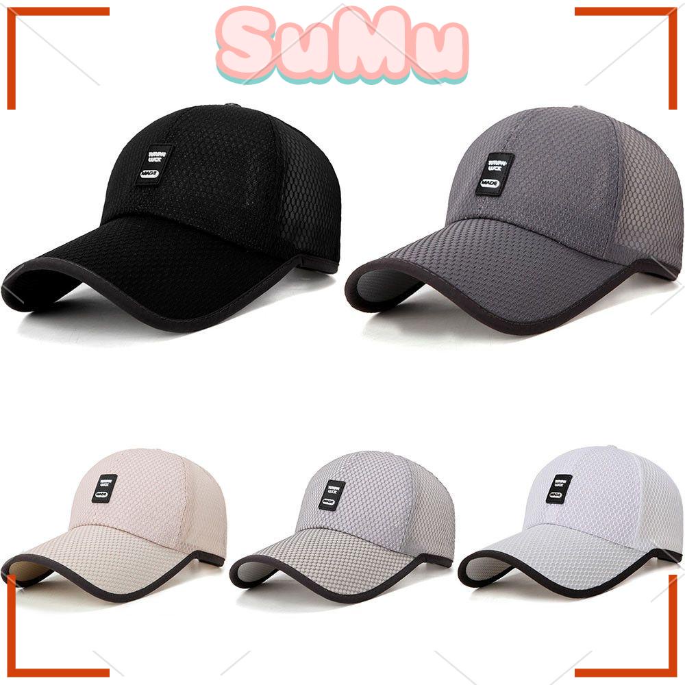 Mũ Lưỡi Trai Phối Lưới Phong Cách Thể Thao Cho Nam Và Nữ