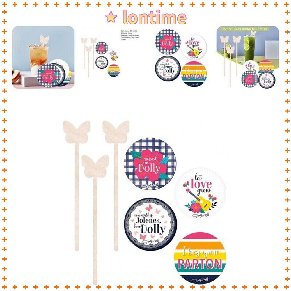 Bộ 7 Dụng Cụ Khuấy LONTIME Thân Thiện Với Môi Trường Chất Lượng Cao