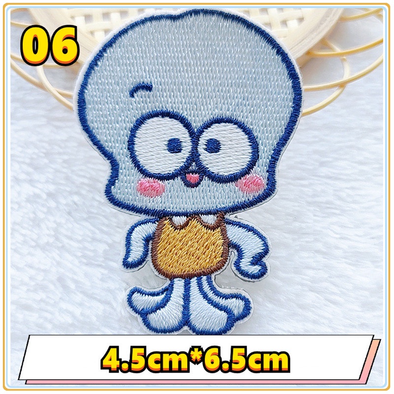 ✿ Miếng Dán Tự Dính Hình SpongeBob Dễ Thương Cho Bé ✿ 1 Miếng Dán Ủi Quần Áo Hình Nhân Vật Hoạt Hình Ngộ Nghĩnh