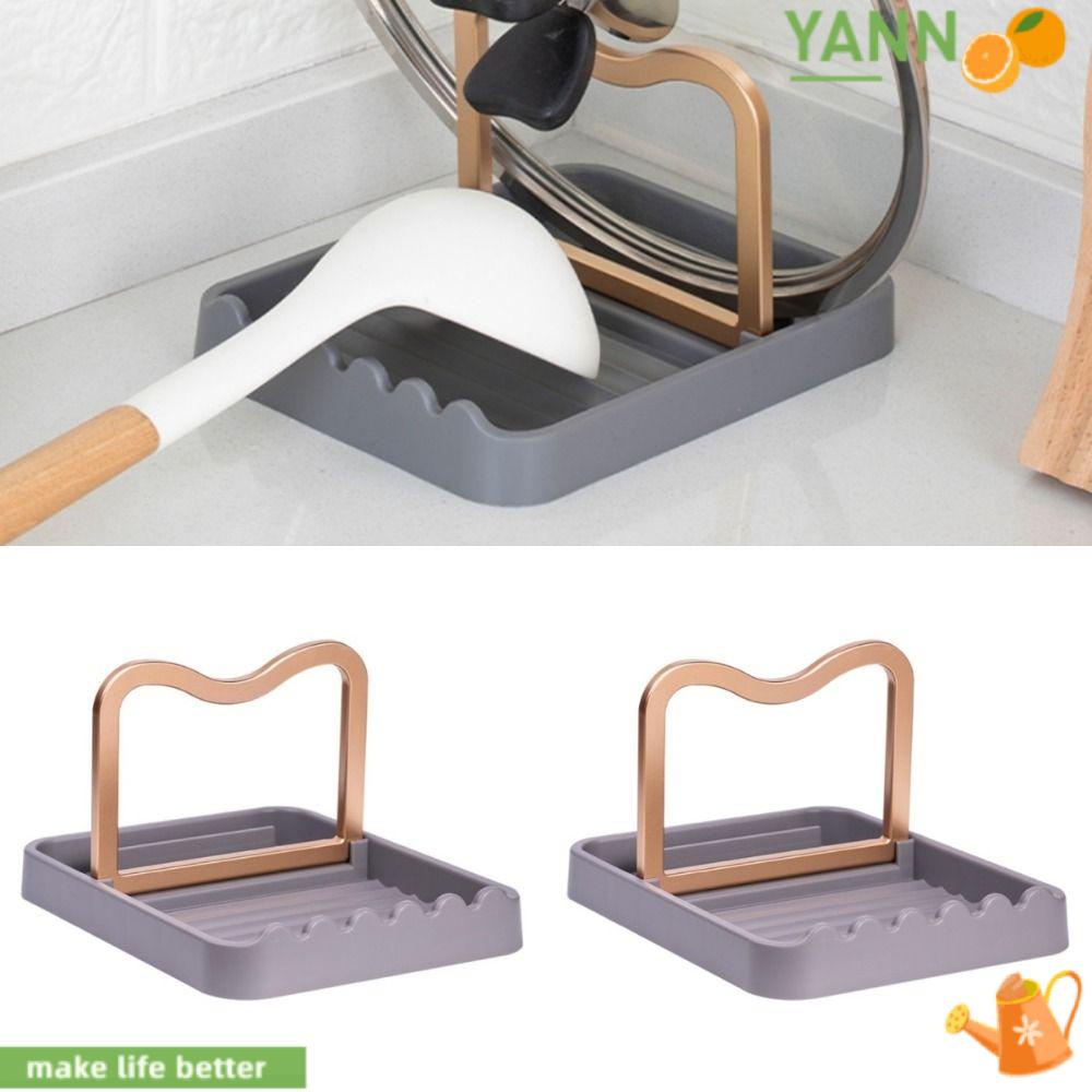 Bộ 2 Giá Đỡ Muỗng Nấu Ăn Bằng Nhựa Thiết Kế Nhỏ Gọn Tiện Dụng Cho Nhà Bếp