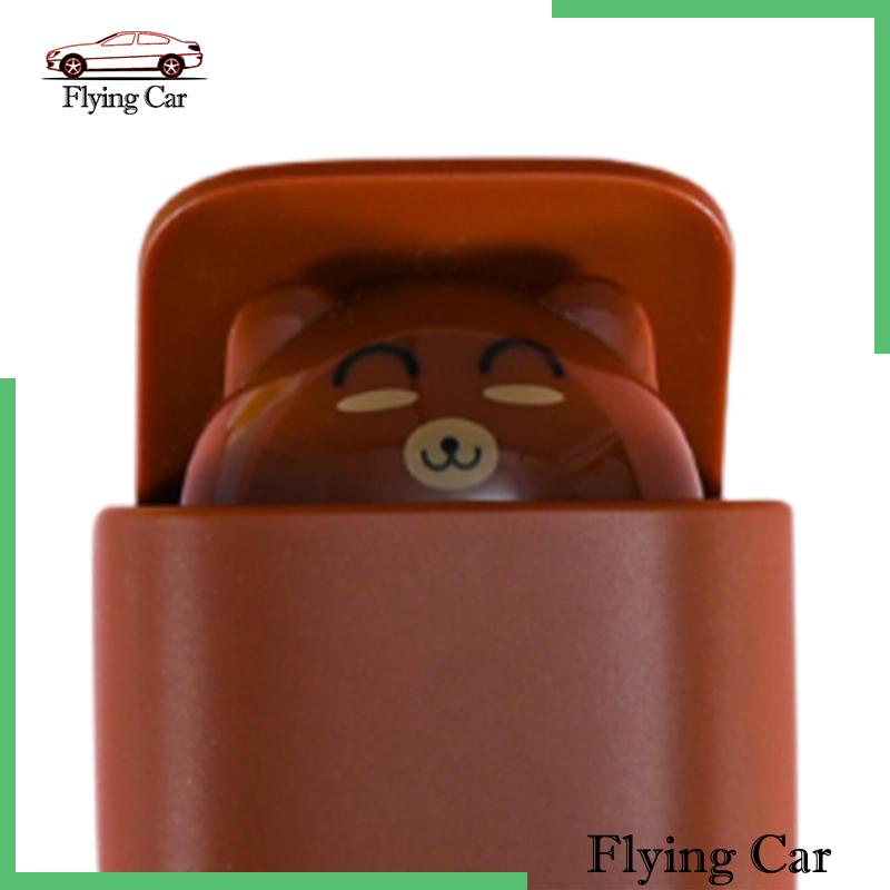 [Lzdjfmy2] Móc Treo Mũ Tự Dính Hình Hoạt Hình Đáng Yêu Kèm Khăn Lau