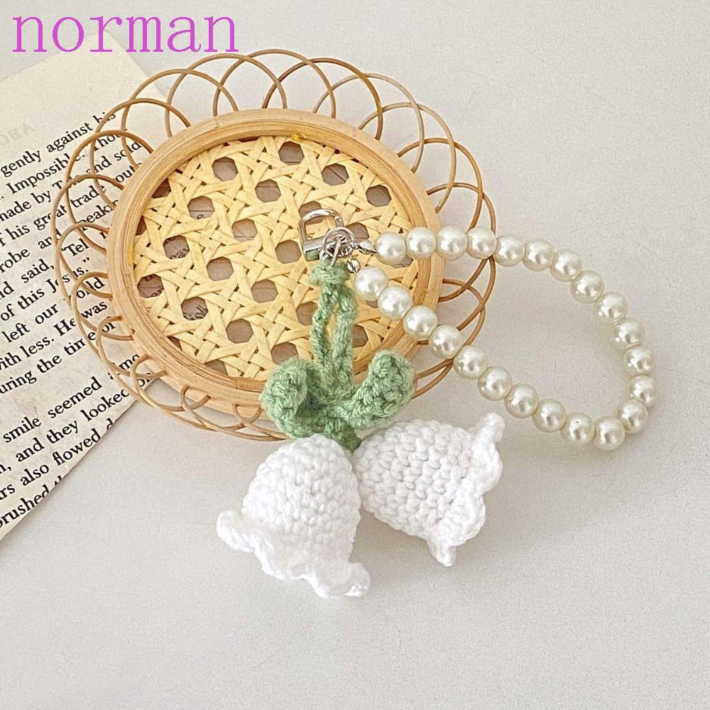 Norman Móc Chìa Khóa Xe Hơi Thiết Kế Hoa Tua Rua Sáng Tạo Phù Hợp Làm Quà Tuyệt Vời