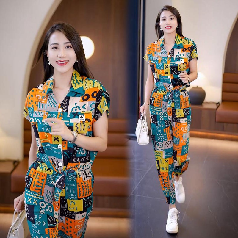 Chiffon suit fashionable new summer clothing sportswear fashionable women's casual fashion two-piece suit