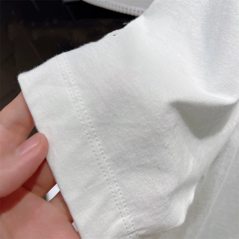 Áo Thun Nike 100% Cotton Tay Lửng Thêu Logo Đơn Giản Dành Cho Nữ