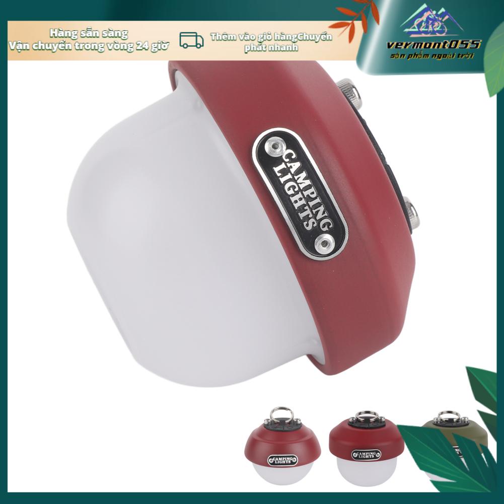 Vermont055 Đèn đuổi côn trùng ngoài trời IPX4 Loại C LED cắm trại có thể sạc lại xung quanh