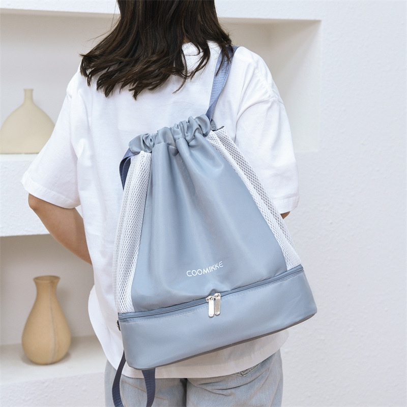 Túi Đựng Đồ Thể Thao Chống Thấm Nước Có Ngăn Khô Ướt Tách Biệt Tiện Dụng