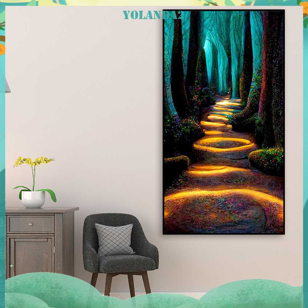 Tranh Đính Đá Kim Cương Toàn Bộ 5D DIY Hình Vẽ Lối Đi