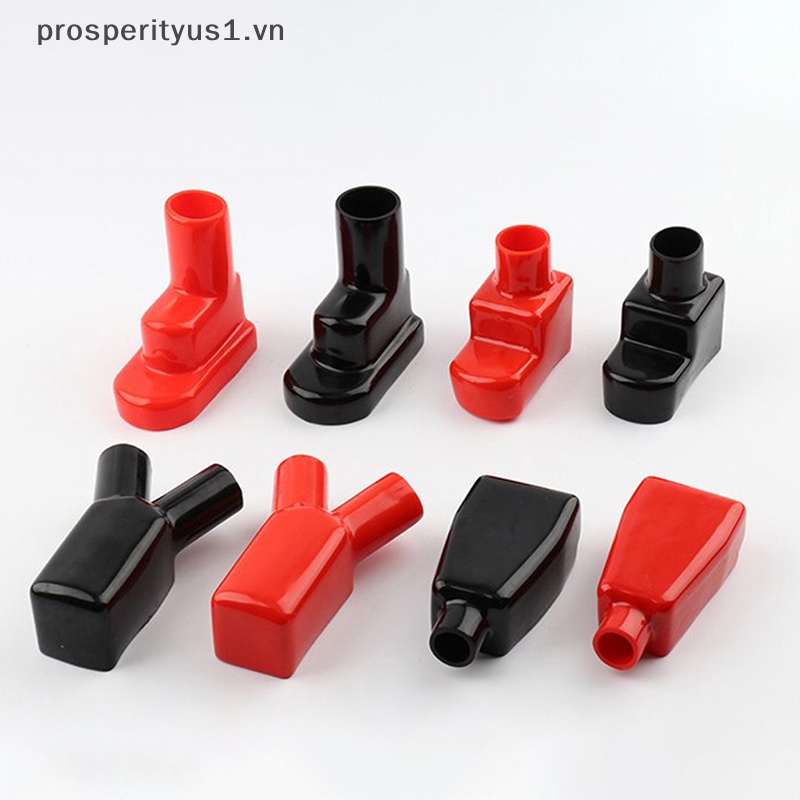 1 Cặp Đầu Bọc Bảo Vệ Cột Cực Tím Và Cần Kẹp Cực Dương [VN]