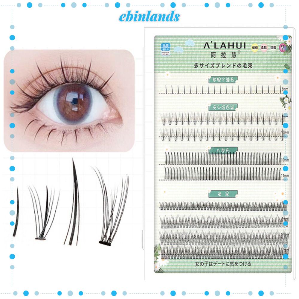 Hộp Lông Mi Giả Kiểu Đuôi Cá Trang Điểm Tự Nhiên Lâu Trôi