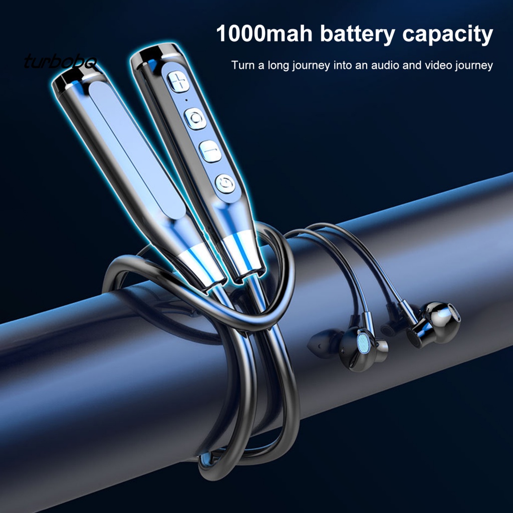 Tai Nghe Treo Cổ Thể Thao Không Dây Âm Thanh Vòm Mega Bass Kết Nối Bluetooth 5.2