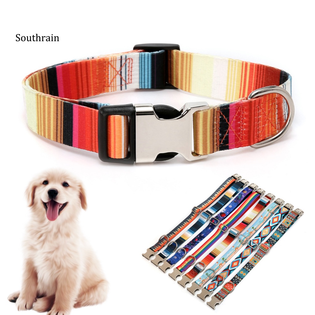 Vòng Cổ Huấn Luyện Thú Cưng Cỡ Nhỏ / Vừa / Lớn Thoáng Khí Thoải Mái Phong Cách Dân