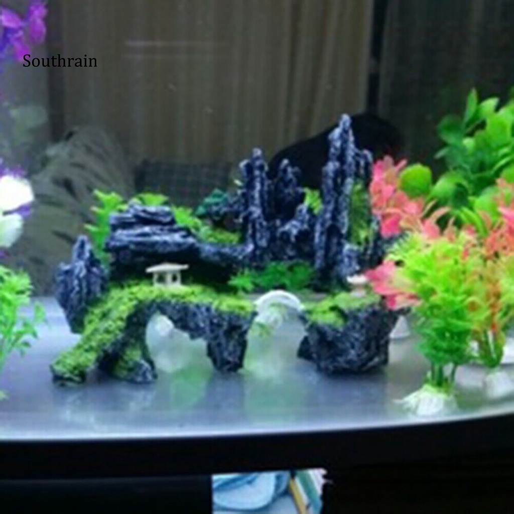 Hòn Non Bộ Trang Trí Bể Cá Bằng Nhựa Resin An Toàn