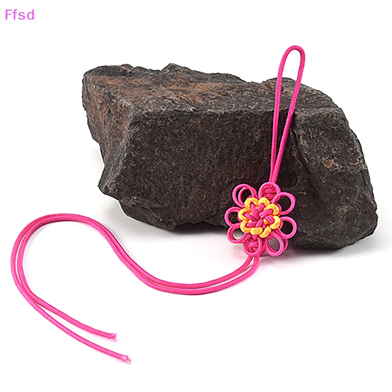 {Ffsd} Set 2 Mặt Dây Chuyền Thắt Nút Trung Hoa Trang Trí Túi Xách Phụ Kiện May Mặc Thủ Công Bán Chạy