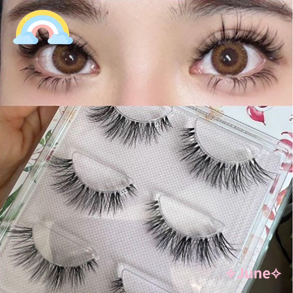 Bộ 3 Cặp Lông Mi Giả Tự Nhiên Siêu Mịn Dùng Trang Điểm Cho Nữ