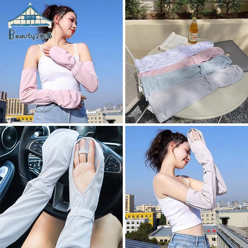 Găng Cánh Tay Thoáng Khí Chống Tia Uv