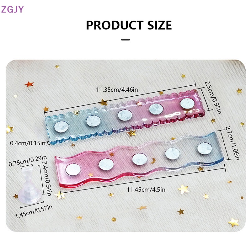 Giá Trưng Bày Móng Tay Giả Từ Tính Bằng Acrylic Mới