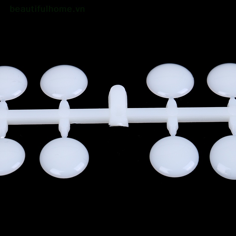 Bảng Màu Trang Trí Móng Tay 120 Lỗ Dạng Phẳng Họa Tiết Chấm Bi