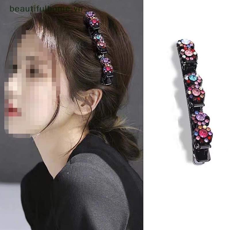 Kẹp Tóc Mỏ Vịt Đính Đá Ngọt Ngào Dễ Thương Cho Nữ